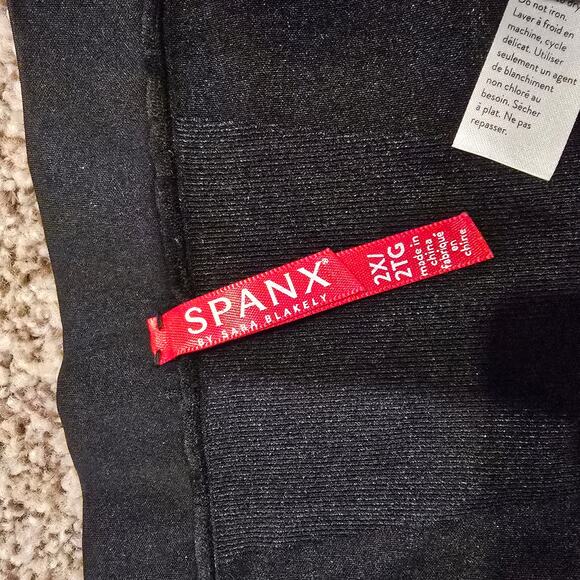 Women's Spanx Black Shapewear Bottoms | Size 2X - Picture 8 of 9